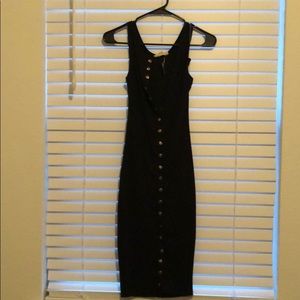 Knit/jersey sleeveless dress